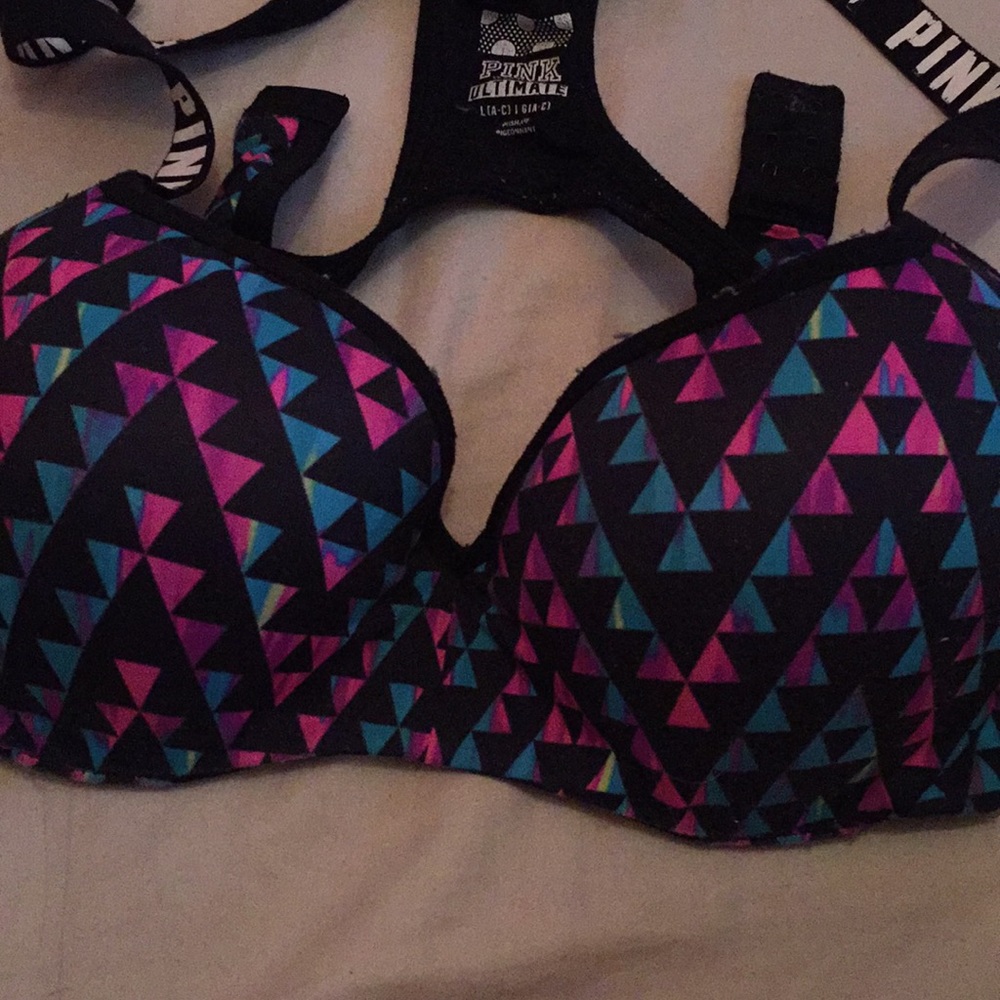 A pink ultimate bra